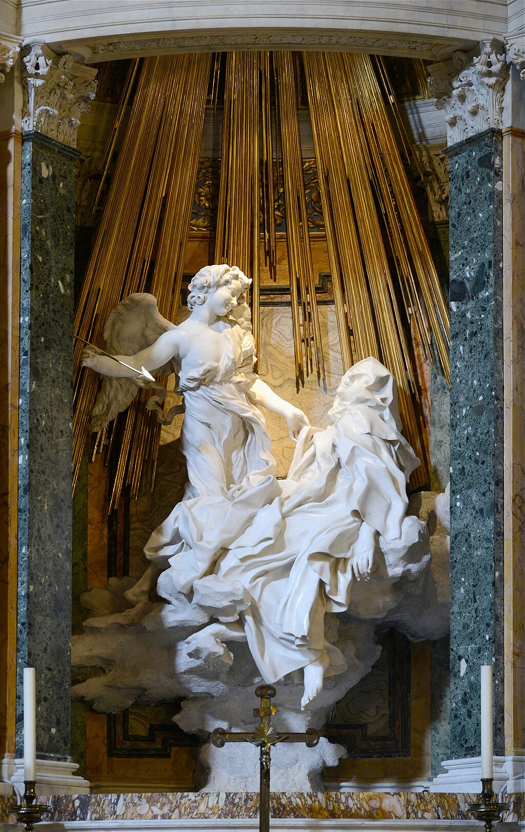 The Ecstasy of Saint Teresa by Gian Lorenzo Bernini, 1647–1652